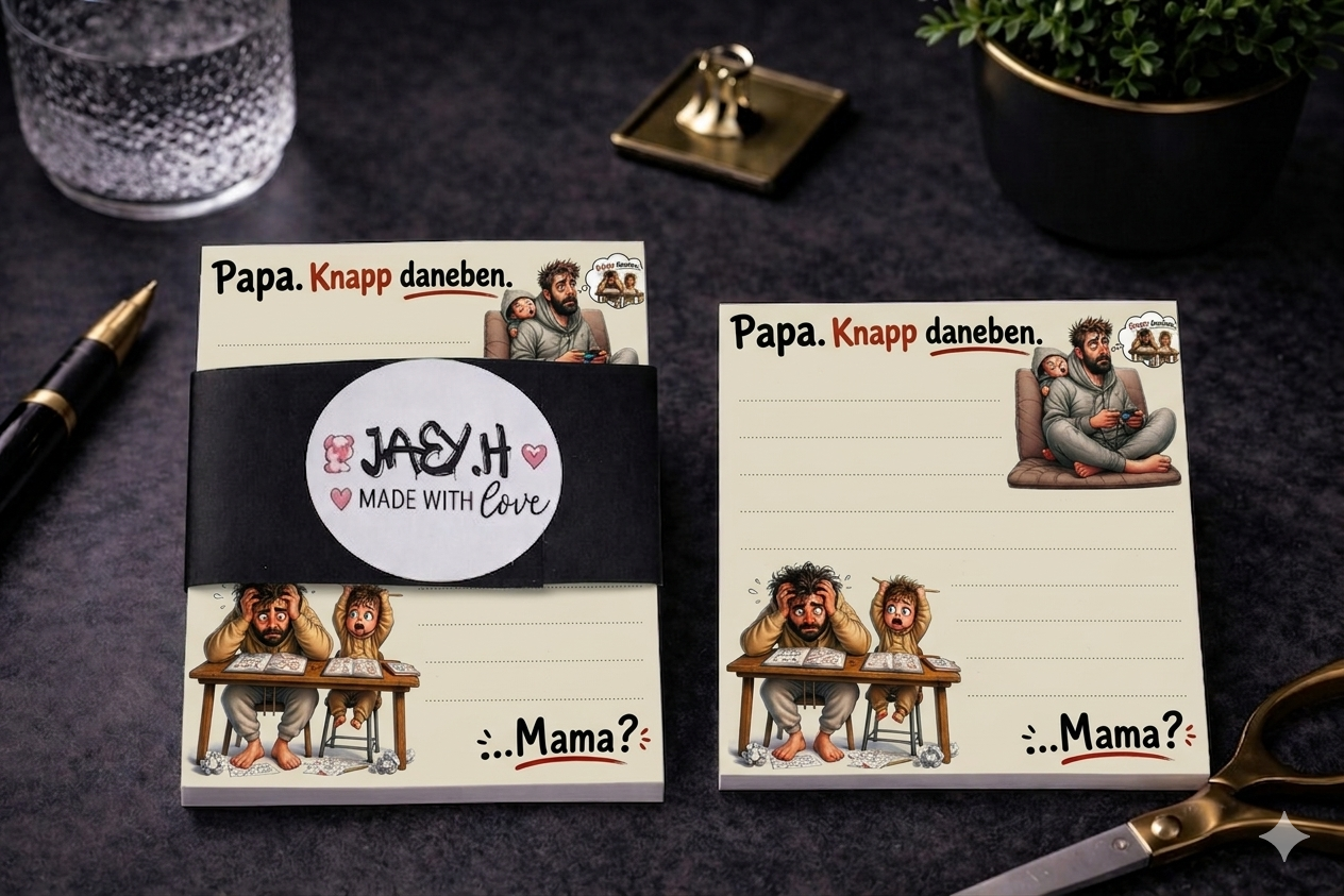 Papa knapp daneben