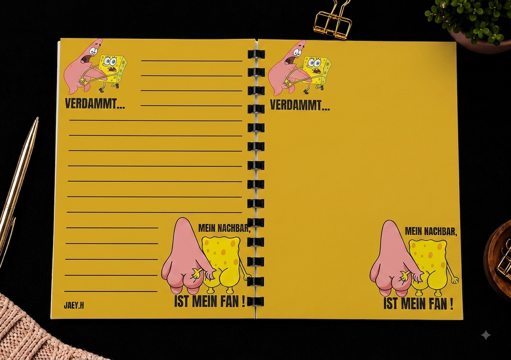 Notizbuch Mein Nachbar ist mein Fan !