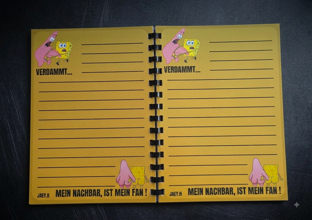 Notizbuch Mein Nachbar ist mein Fan !