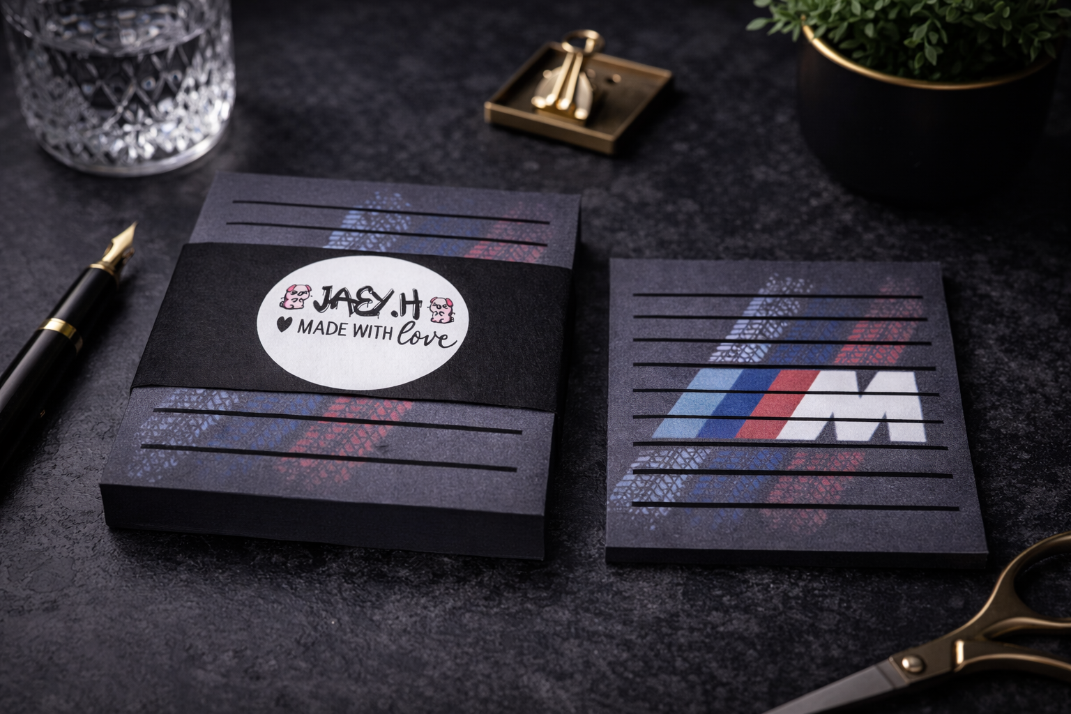 Notizblock Auto M