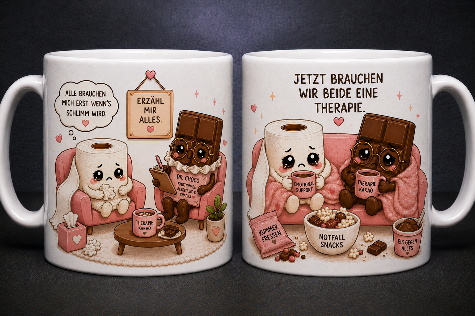 Schokoladen Therapeut Tasse