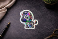Zebra Sticker
