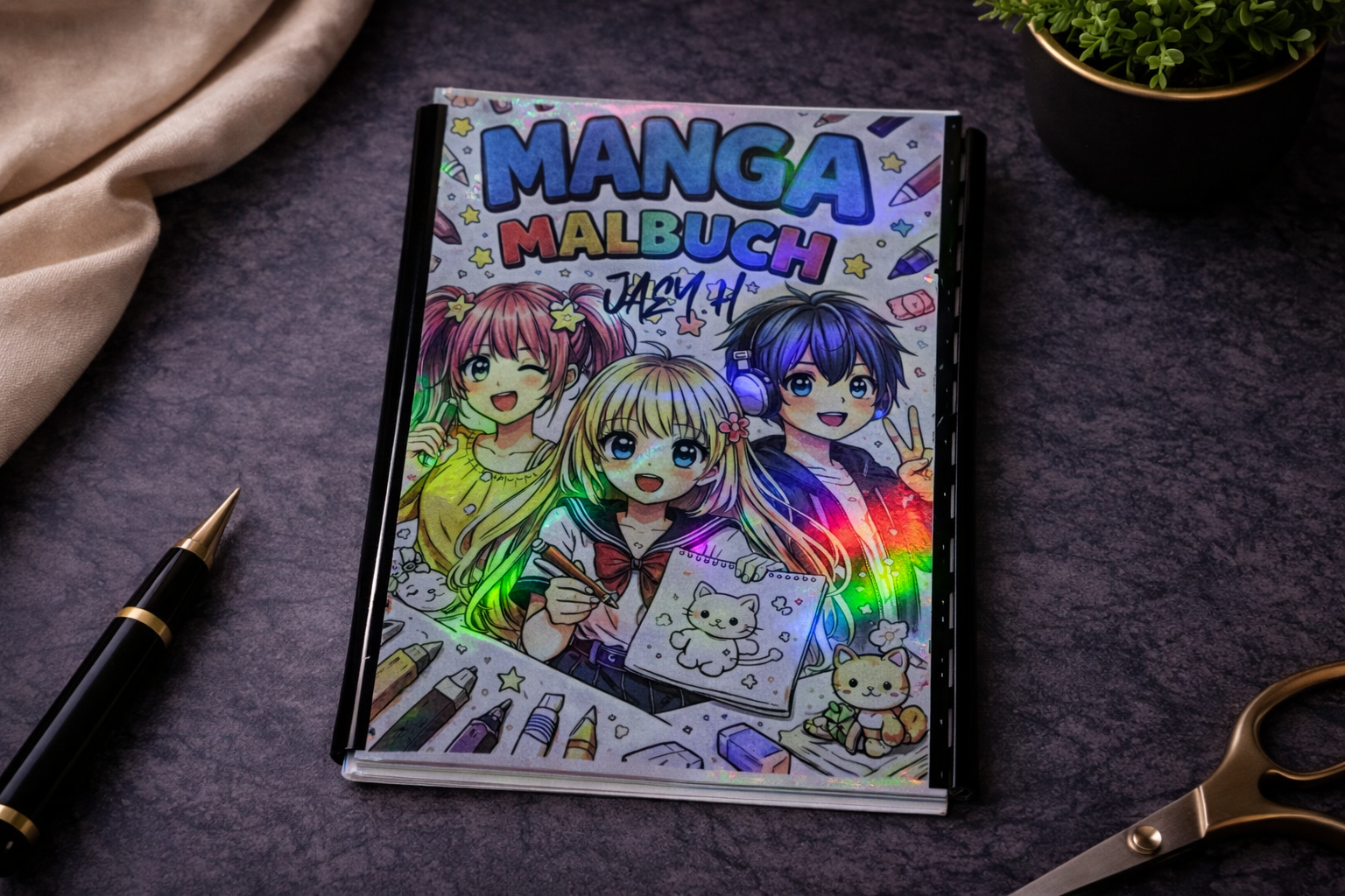 Manga Malbuch