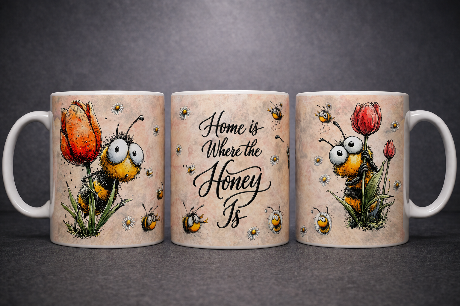 Biene Tasse