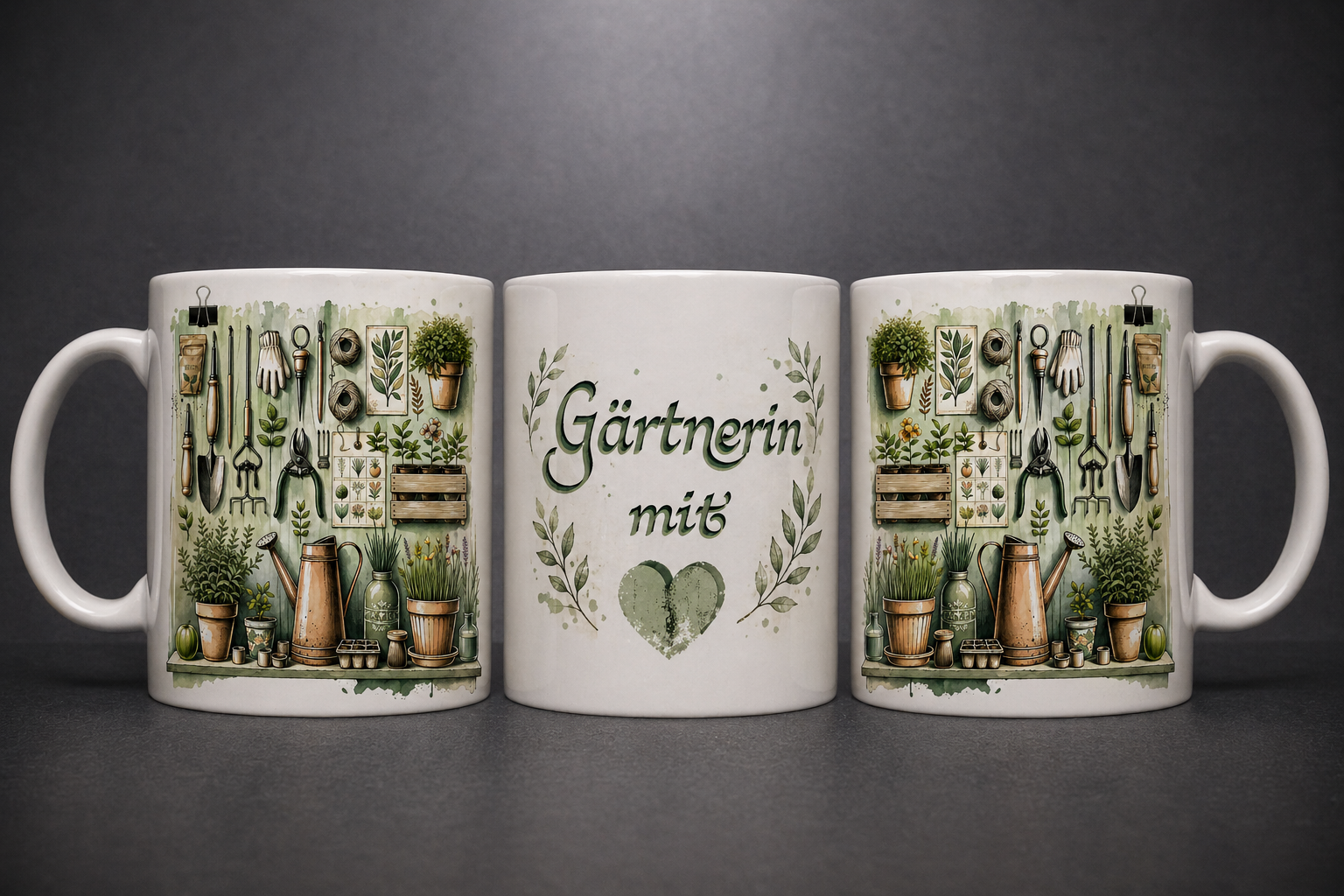 Gärtnerin Tasse