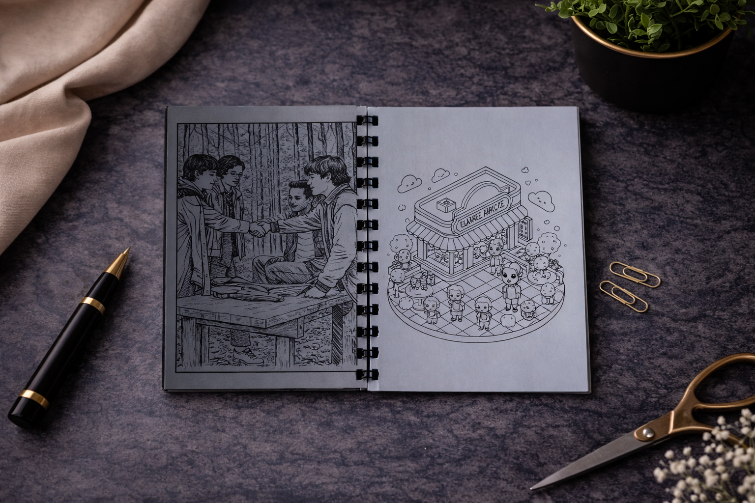 Stranger Things Malbuch