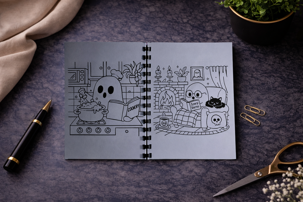 Herbst Malbuch