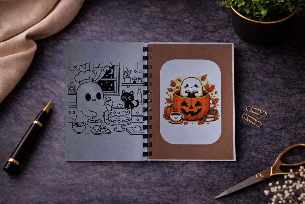 Herbst Malbuch