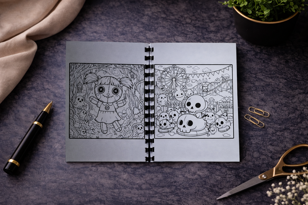Herbst Malbuch