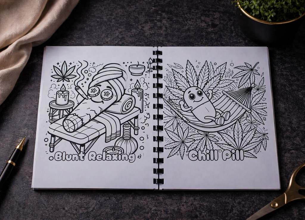 Hotboxen Malbuch