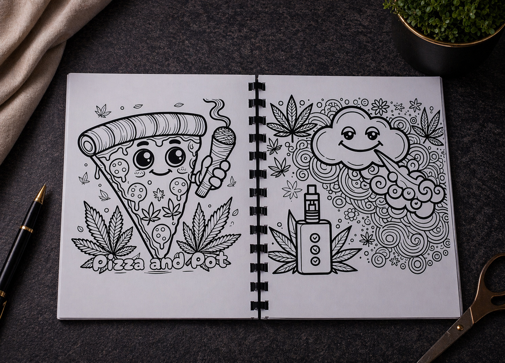 Hotboxen Malbuch