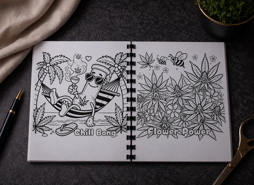 Hotboxen Malbuch