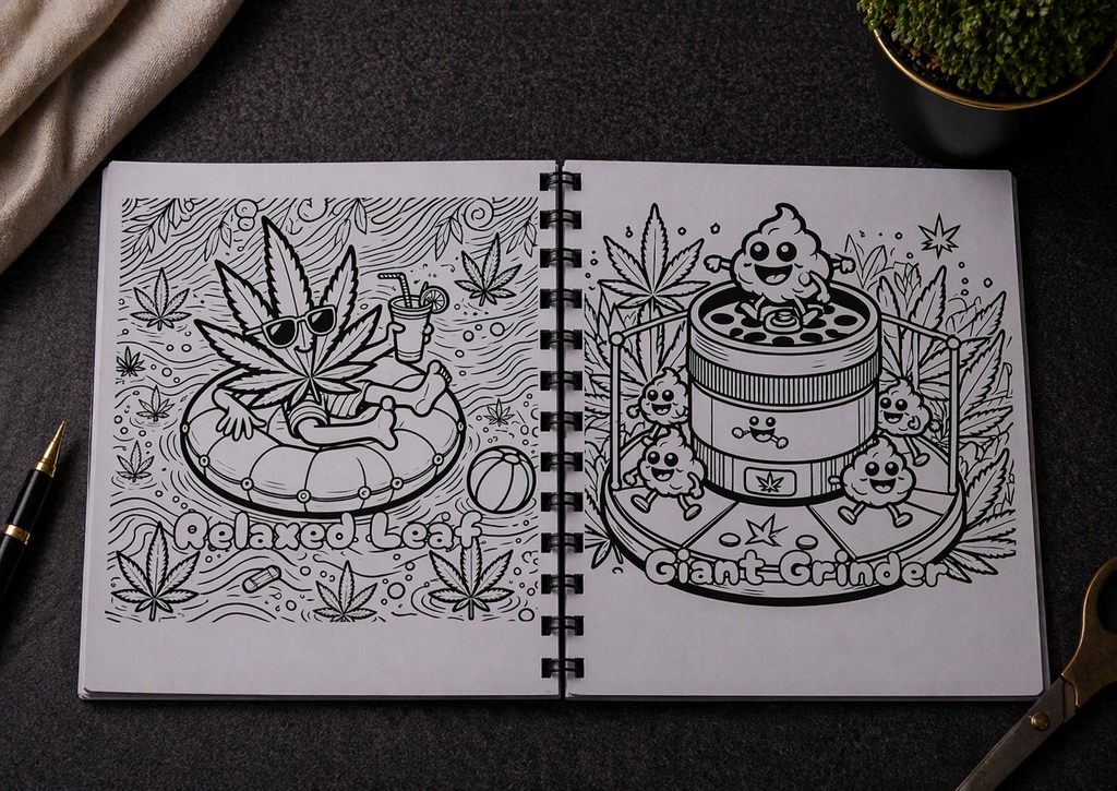Hotboxen Malbuch