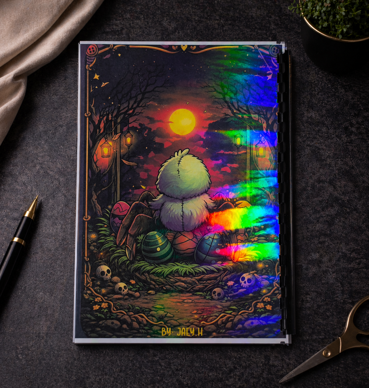 Ostern Horror Malbuch
