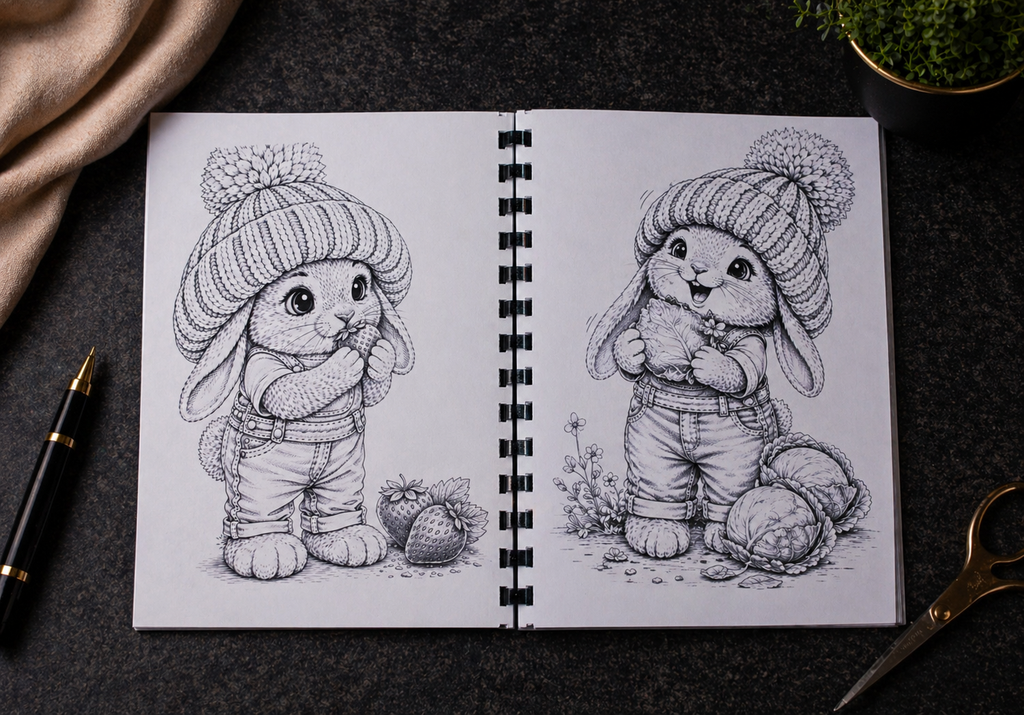 Ostern Malbuch