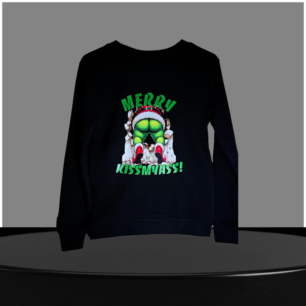 Langärmliger Weihnacht Pullover