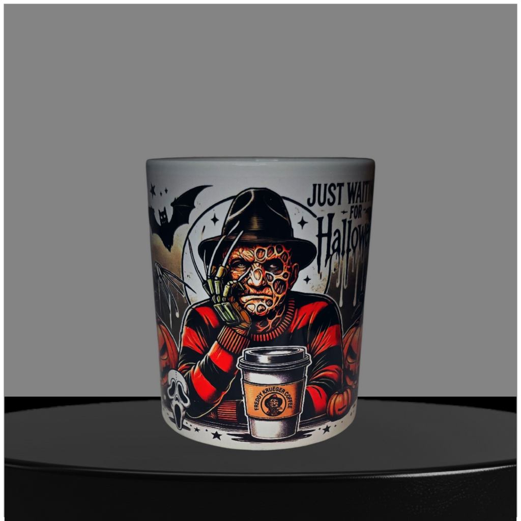 Halloween/Horror-Design Tasse, Kaffeebecher