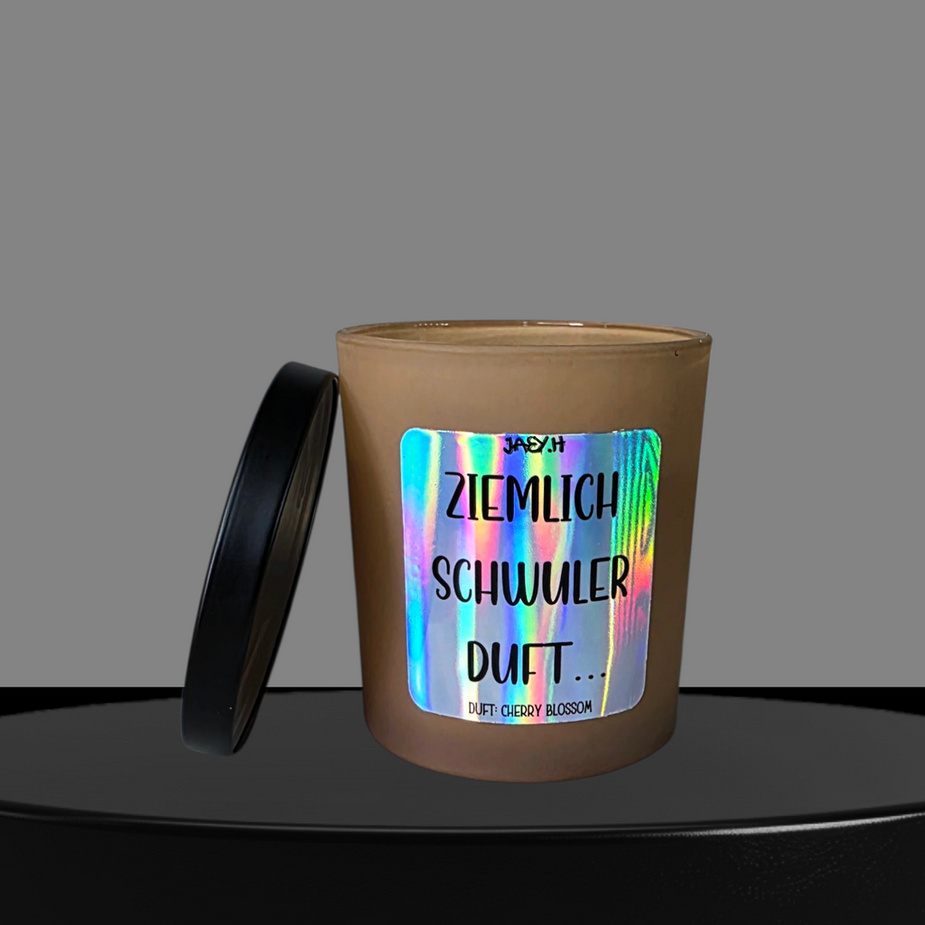 Duftkerze mit Humorvollem Spruch