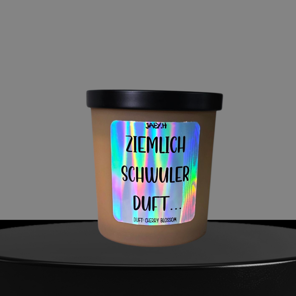 Duftkerze mit Humorvollem Spruch