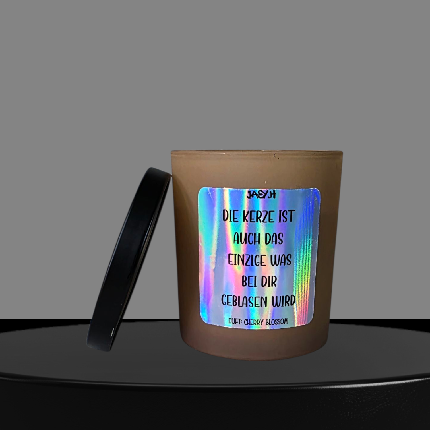 Duftkerze mit Humorvollem Spruch