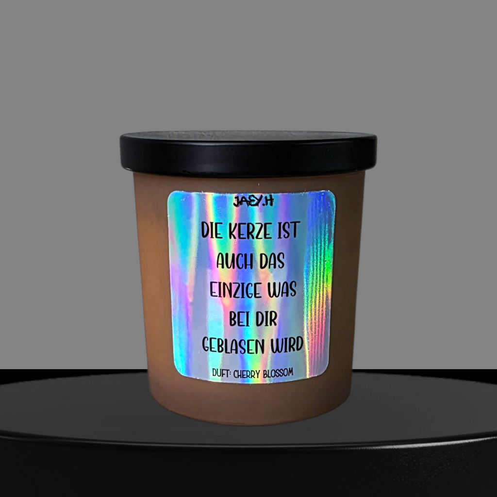 Duftkerze mit Humorvollem Spruch