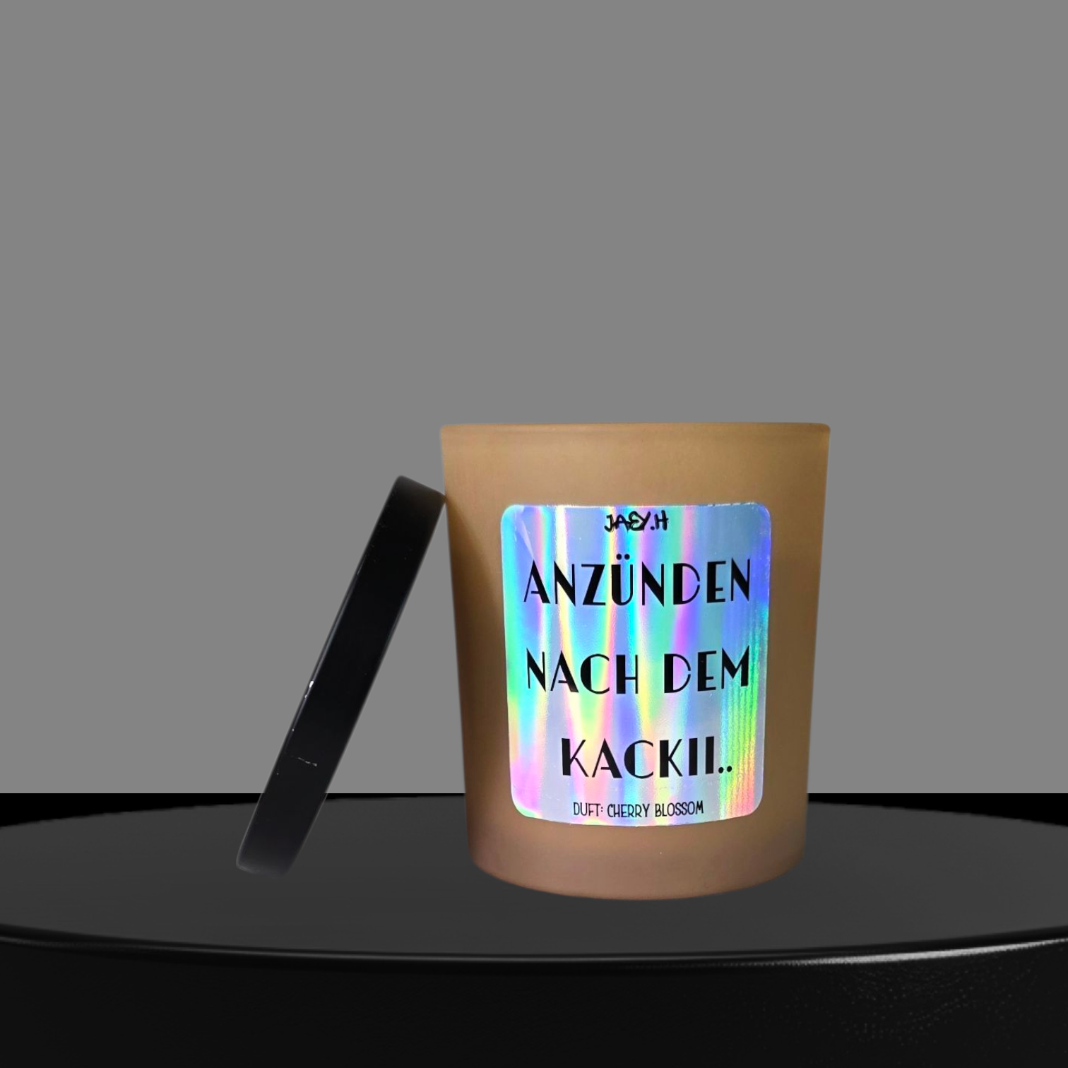 Duftkerze mit Humorvollem Spruch
