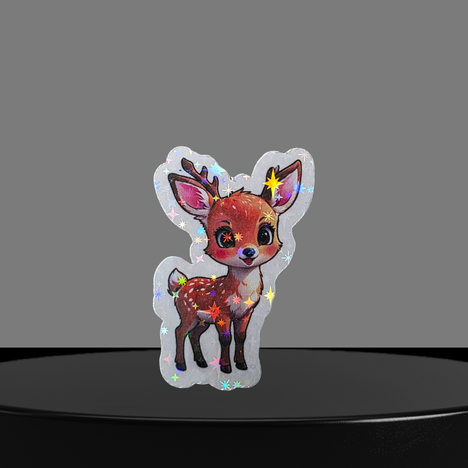 Reh Glitzer Sticker