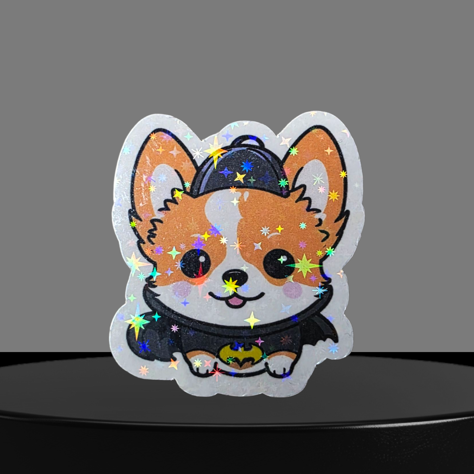 Hunde Glitzer Sticker