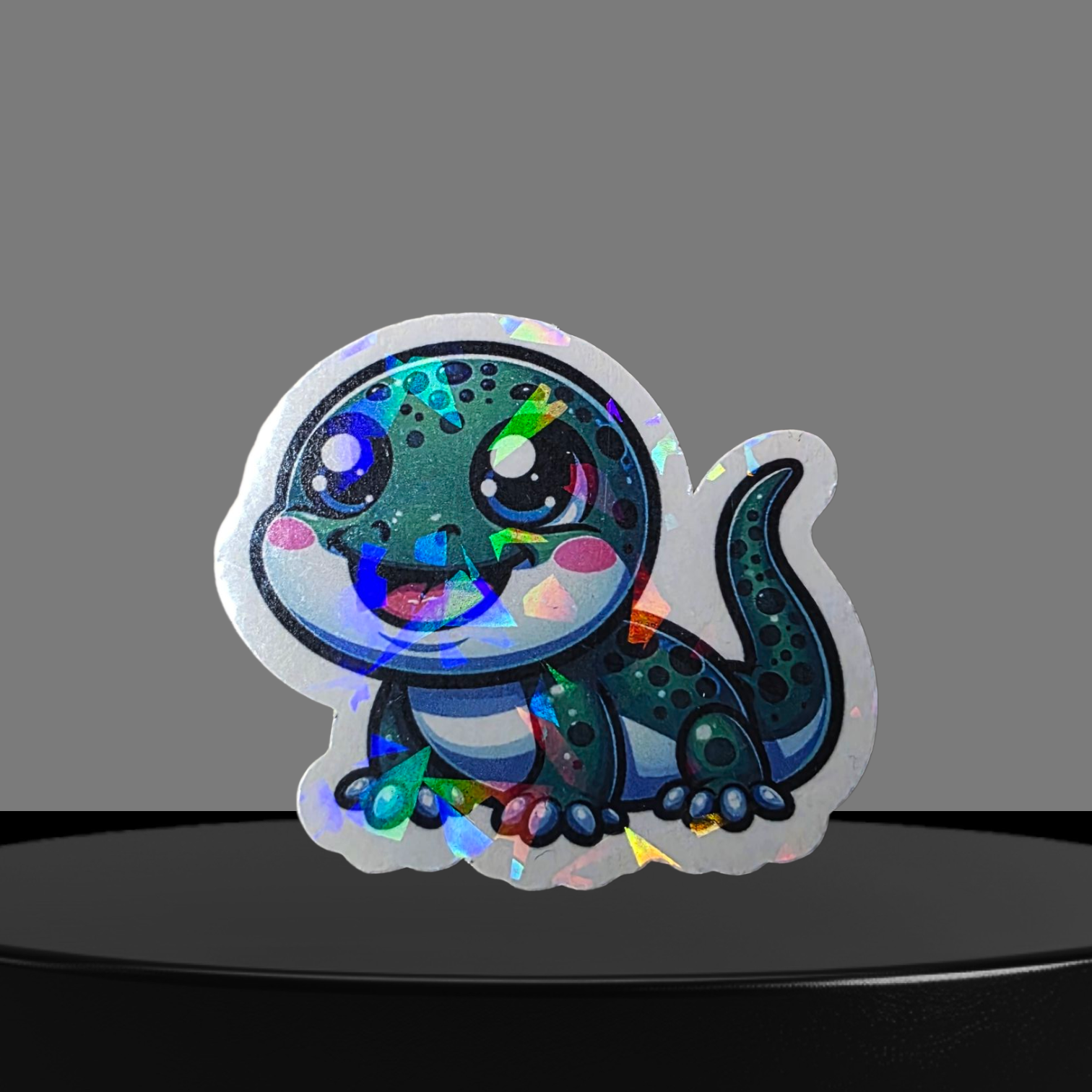 Gecko Glitzer Sticker