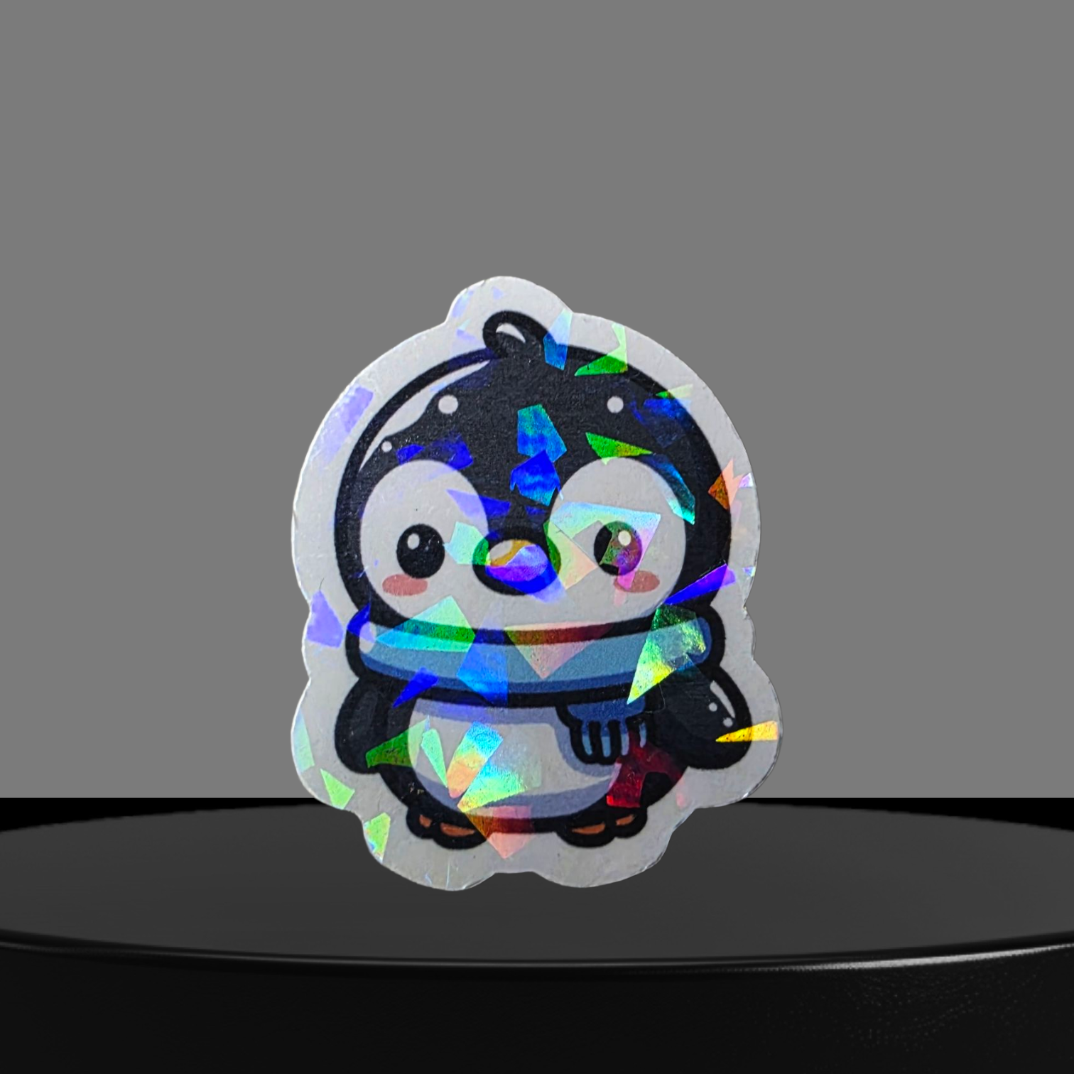 Pinguin Glitzer Sticker