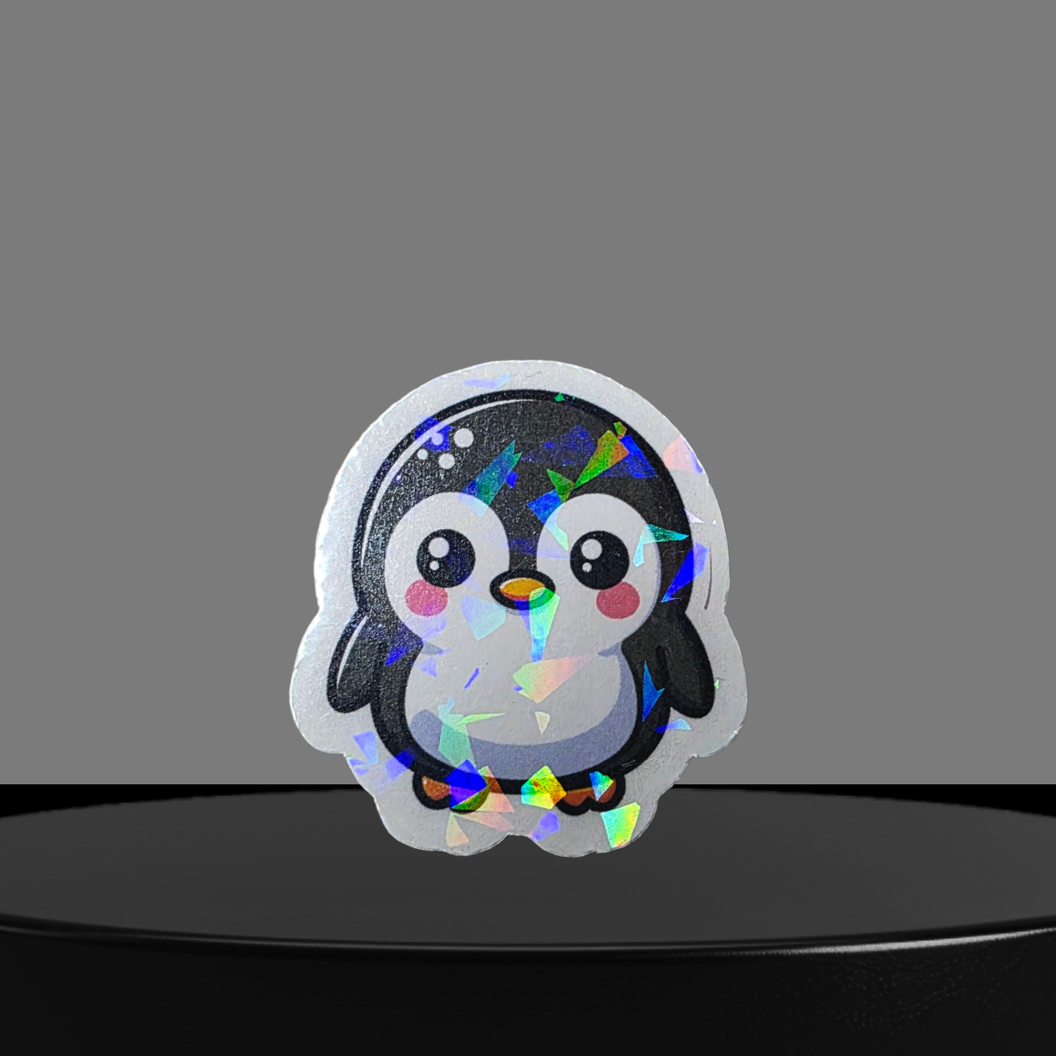 Pinguin Glitzer Sticker