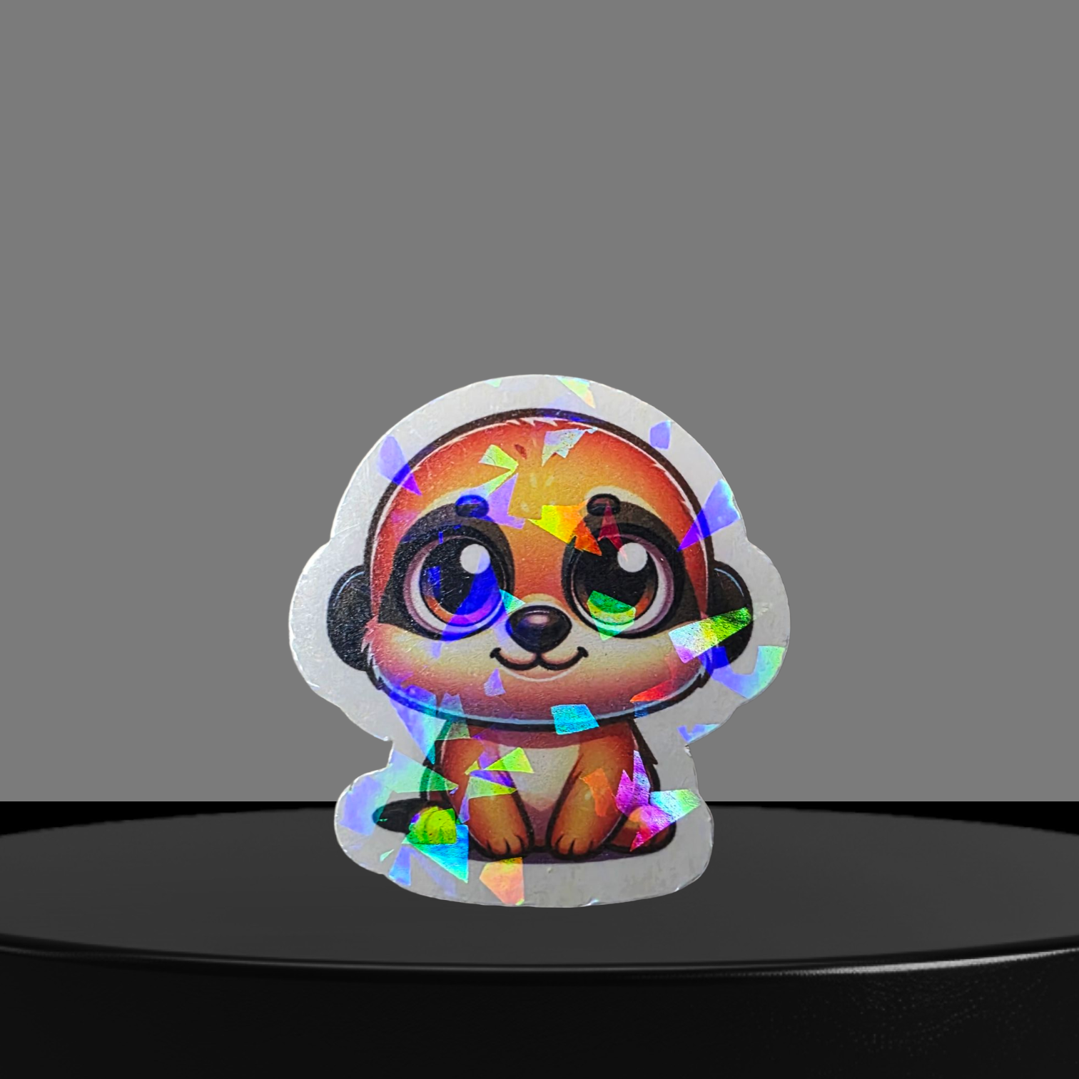 Erdmännchen Glitzer Sticker