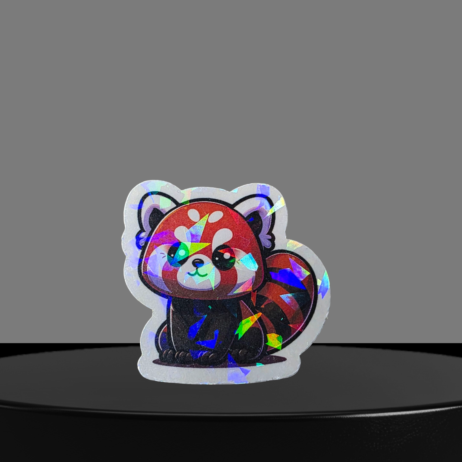 Fuchs Glitzer Sticker