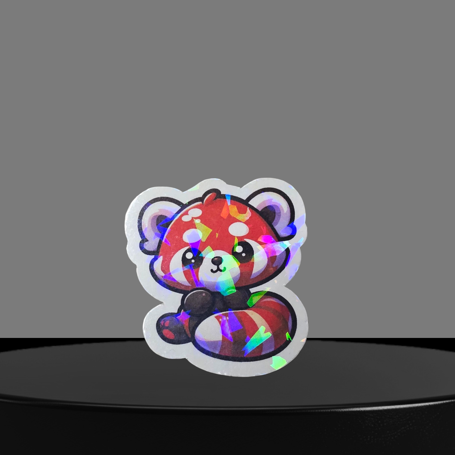 Fuchs Glitzer Sticker