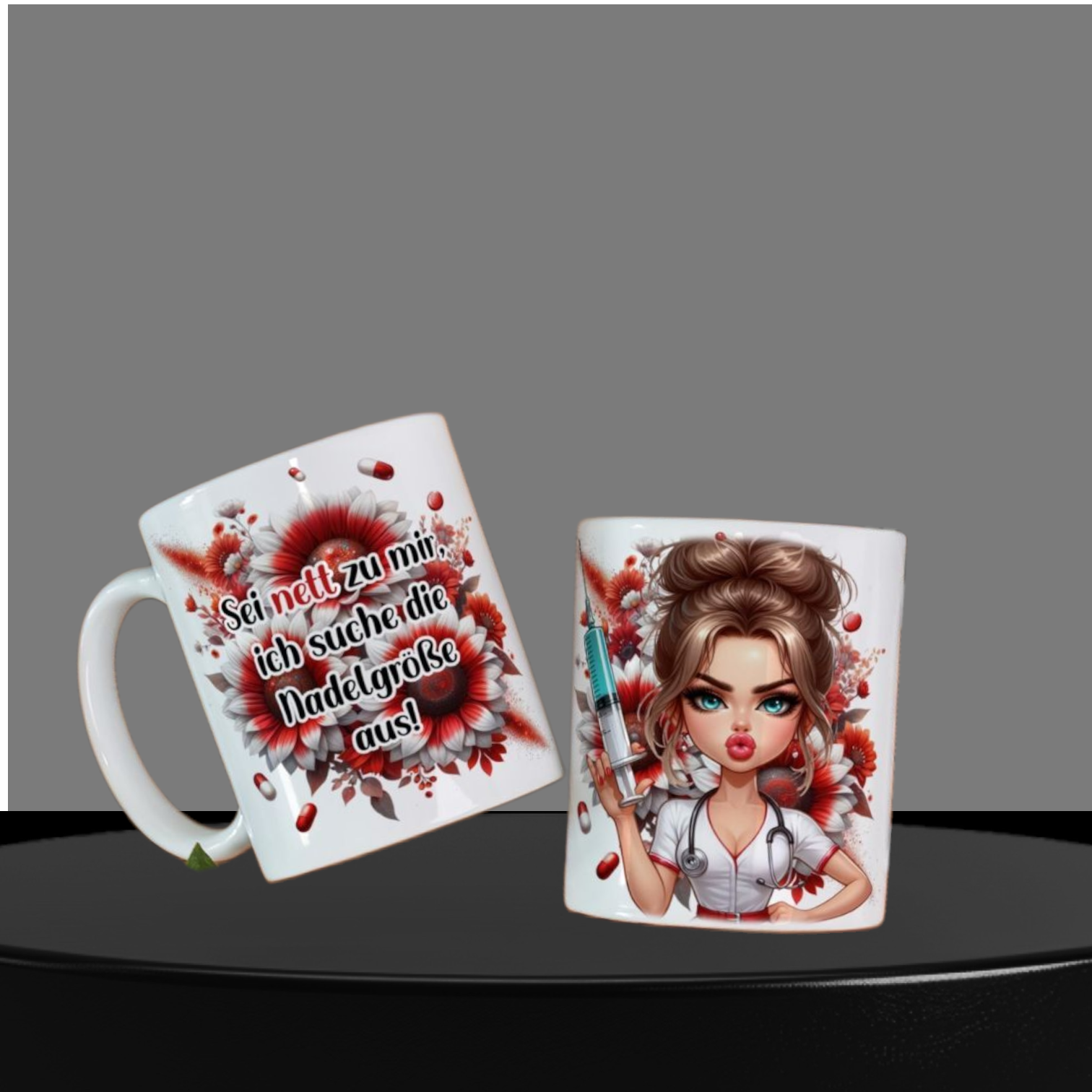 Krankenschwester Humor Tasse Geschenk, Kaffee Becher