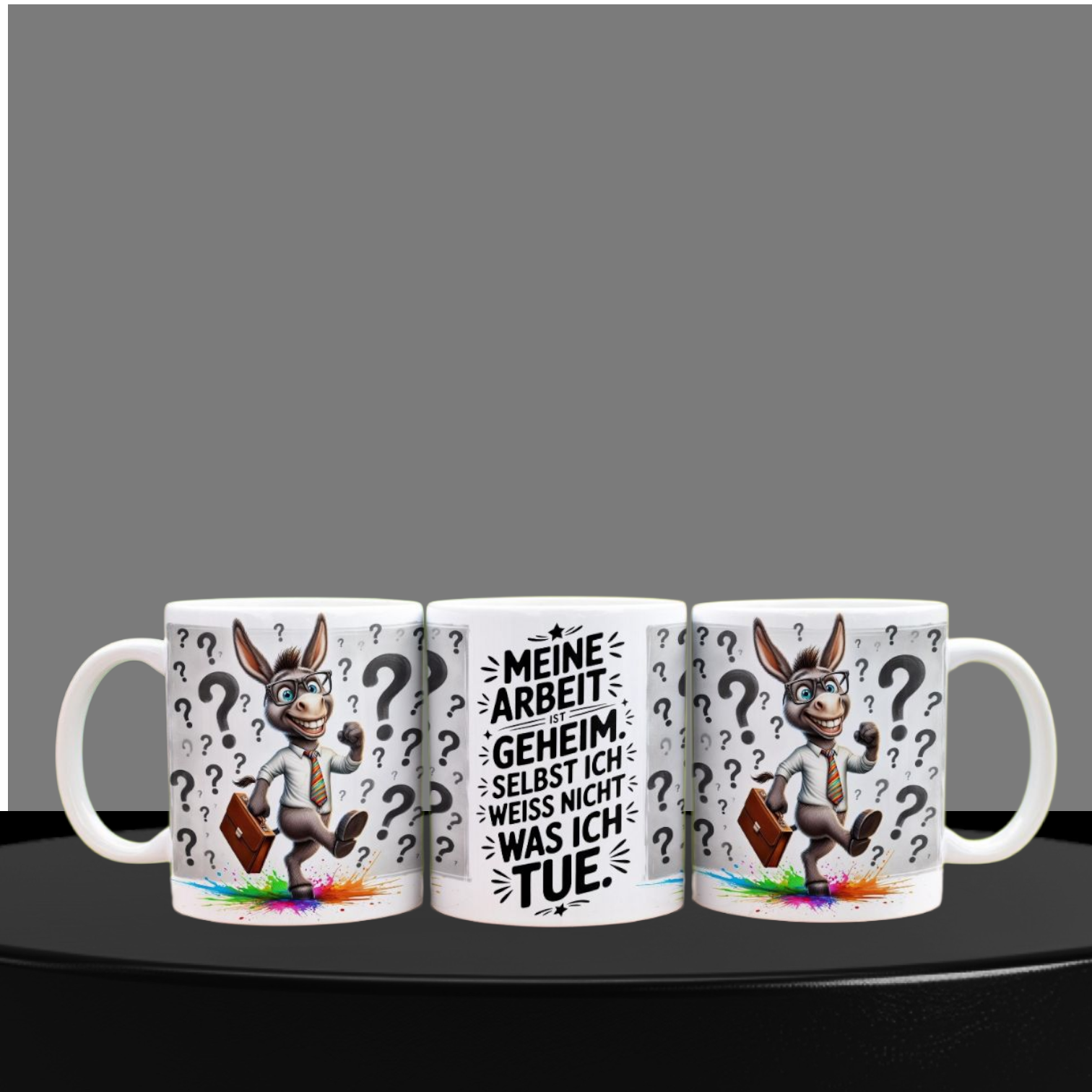 Humor Arbeits Tasse, Kaffee Becher