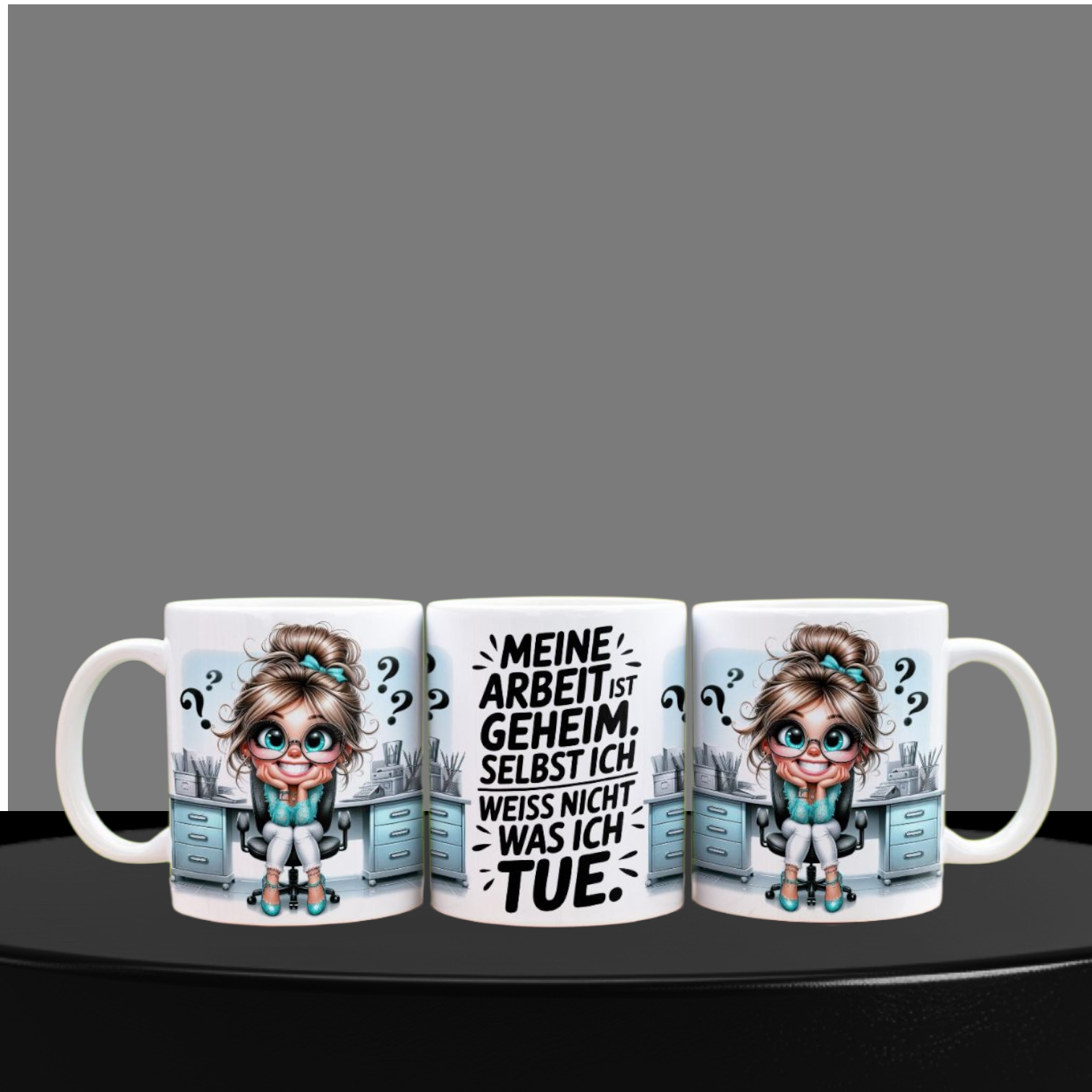 Humor Arbeits Tasse, Kaffee Becher