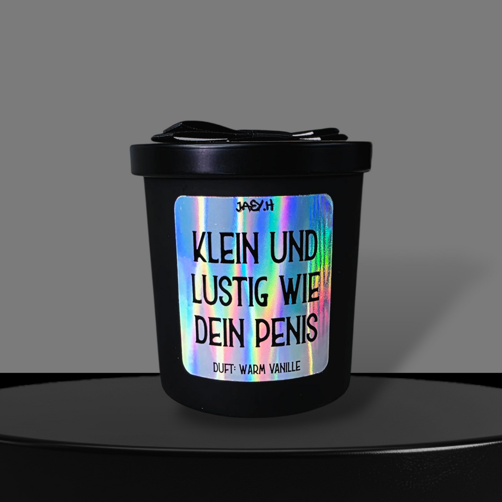 Duftkerze mit Humorvollem Spruch