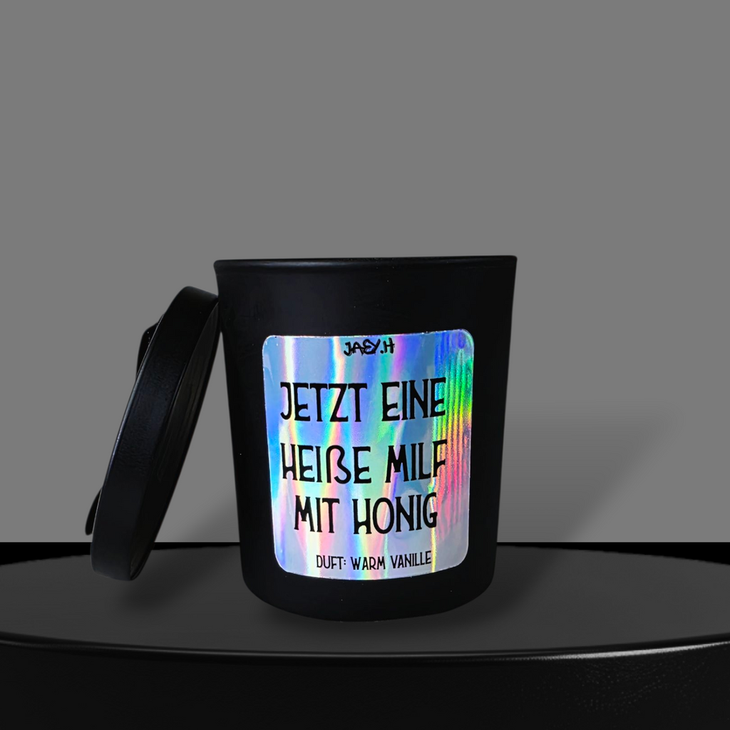 Duftkerze mit Humorvollem Spruch