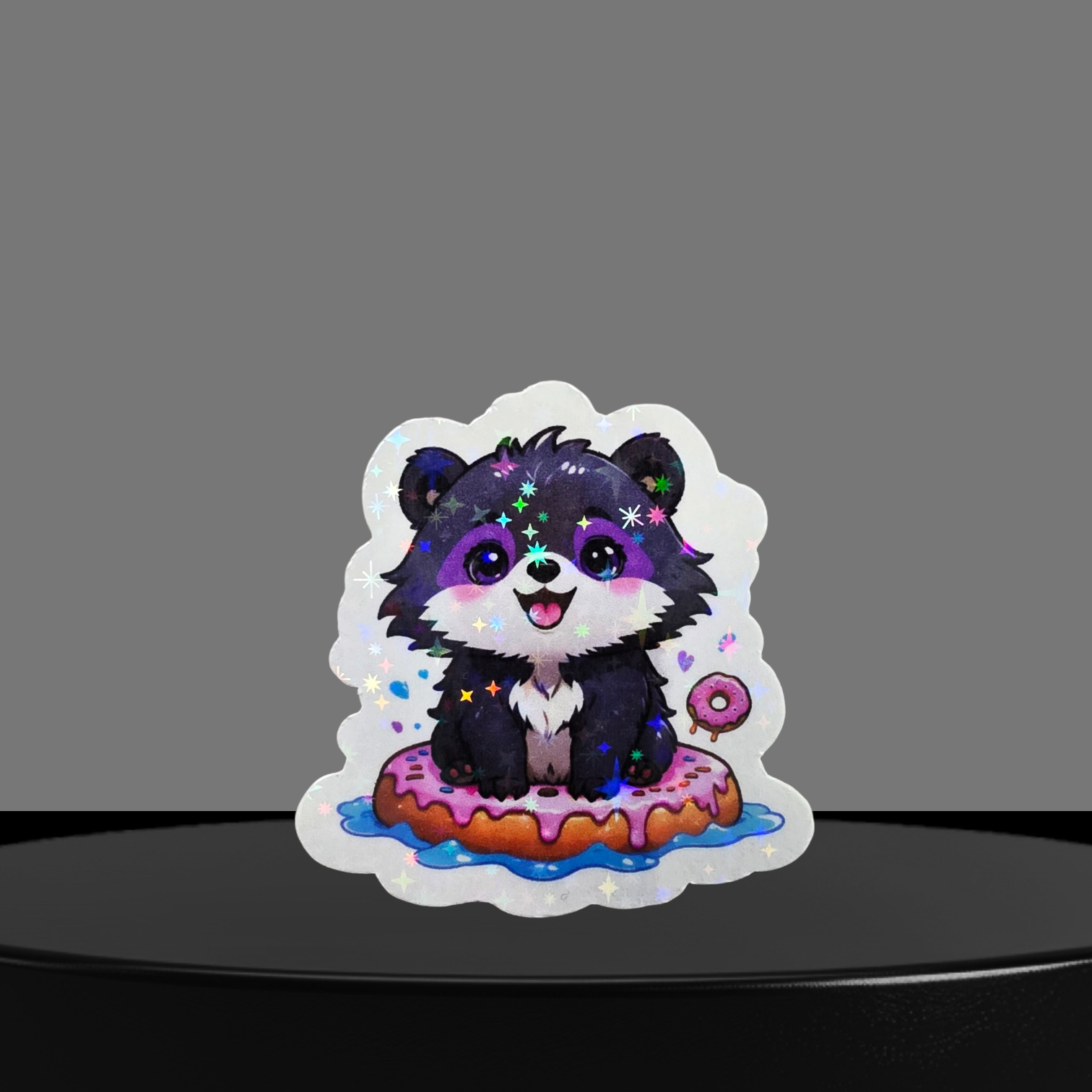 Bär Glitzer Sticker