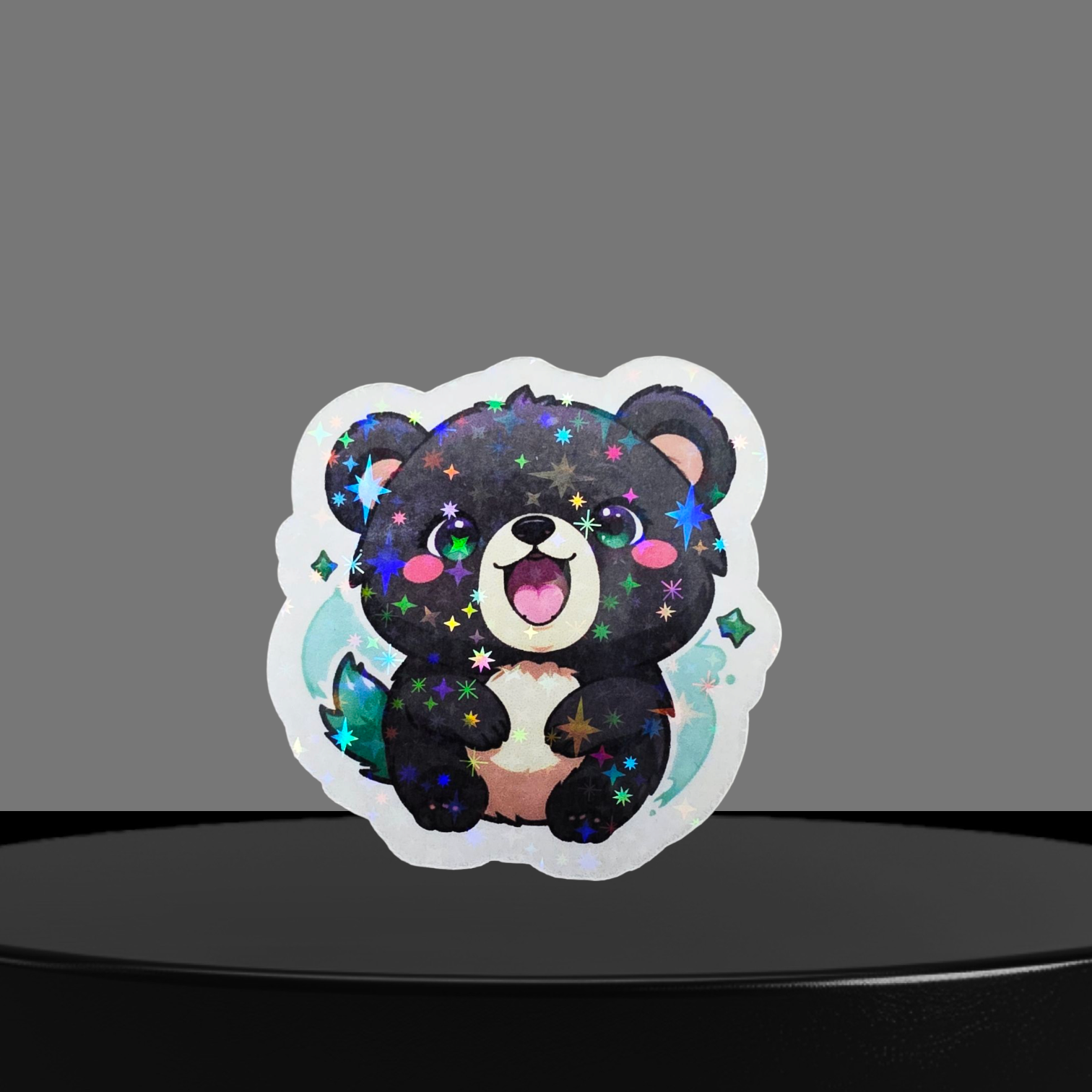 Bären Glitzer Sticker