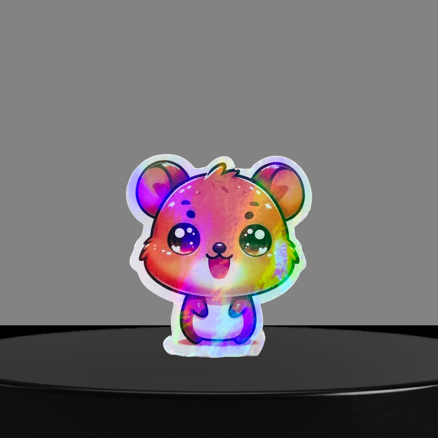 Bär Glitzer Sticker