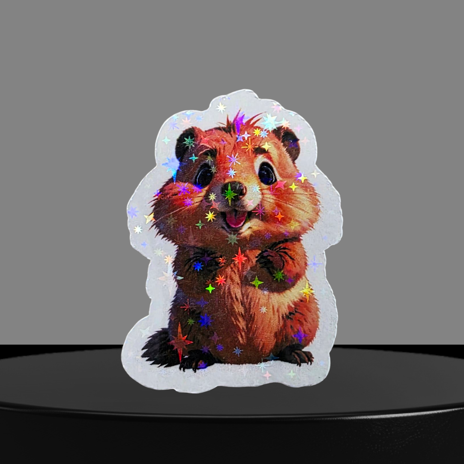 Bieber Glitzer Sticker