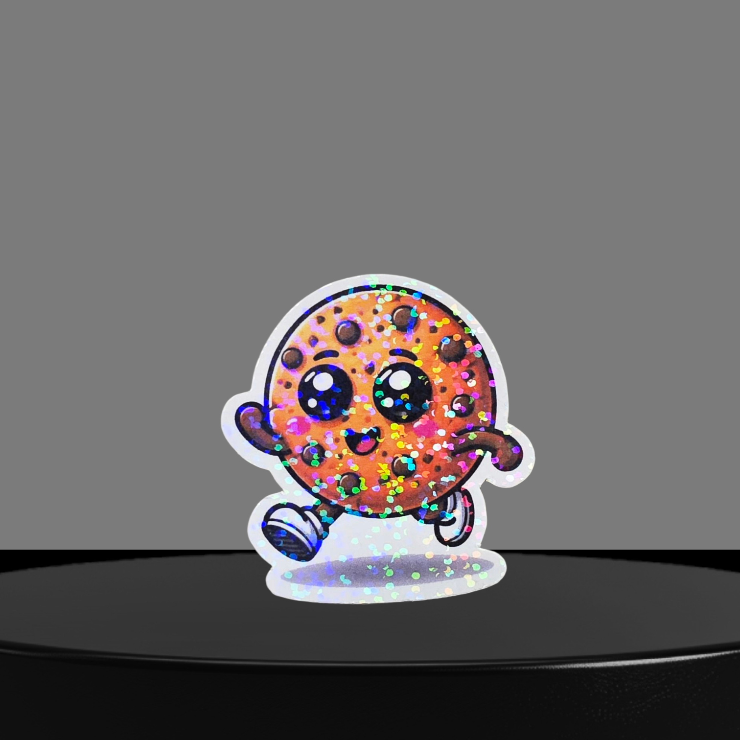 Cookie Glitzer Sticker