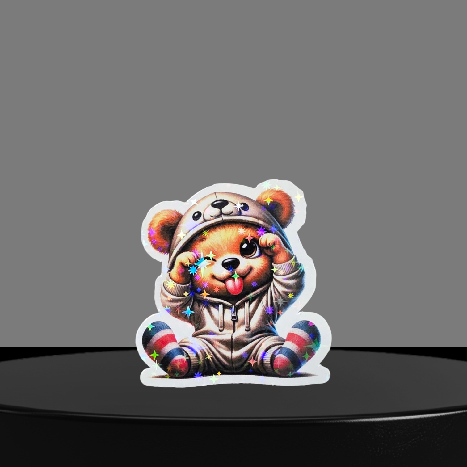 Teddy Glitzer Sticker