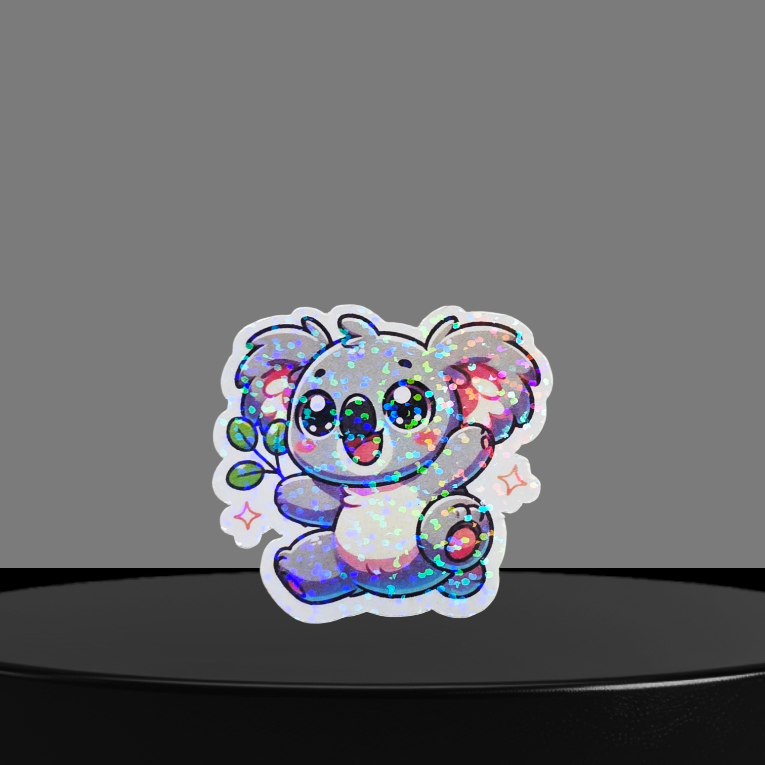 Koala Glitzer Sticker