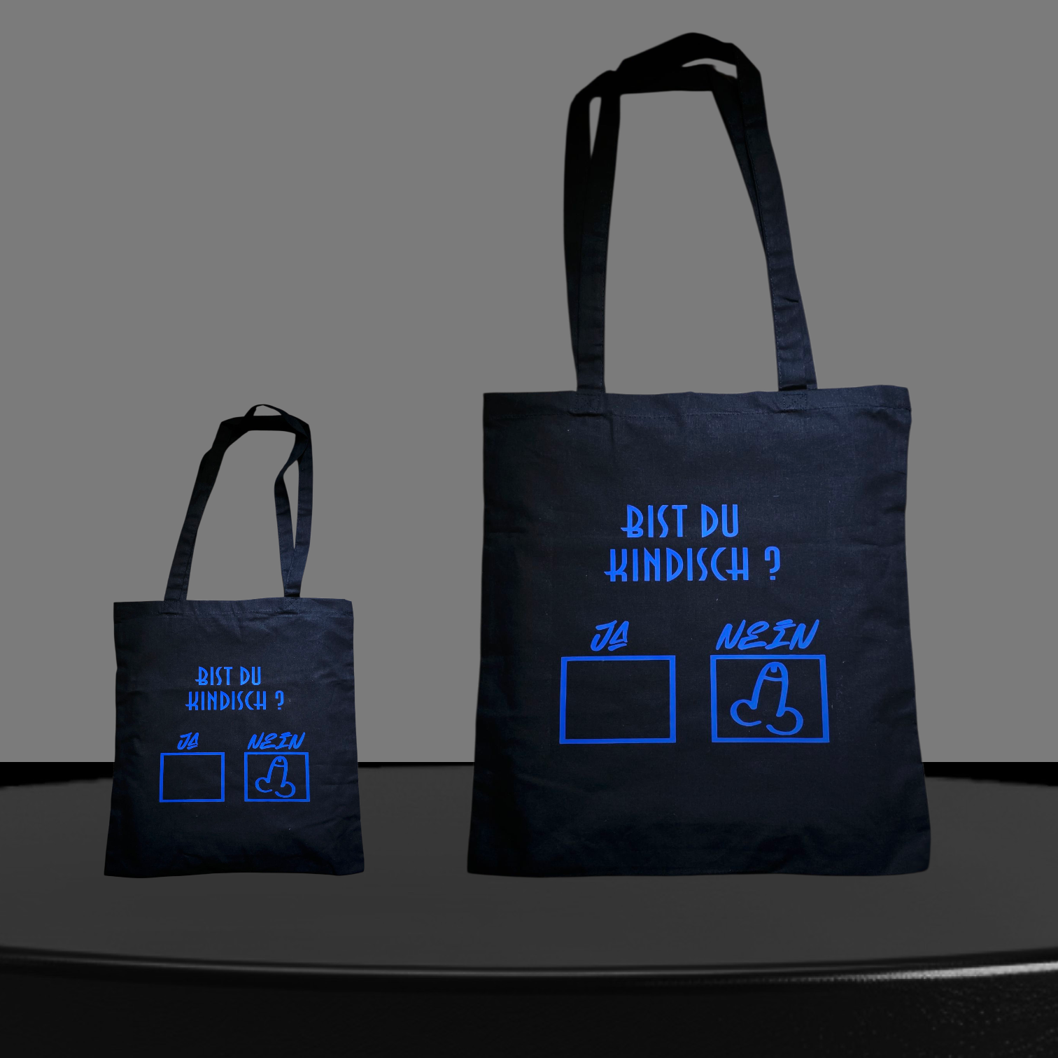 Einkaufstasche Schwarz