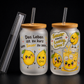 Milchglas Zitrone & Limo