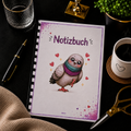 Notizbuch Tauben