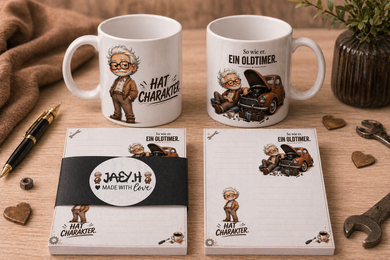 Opa Hat Charakter/ Oldtimer